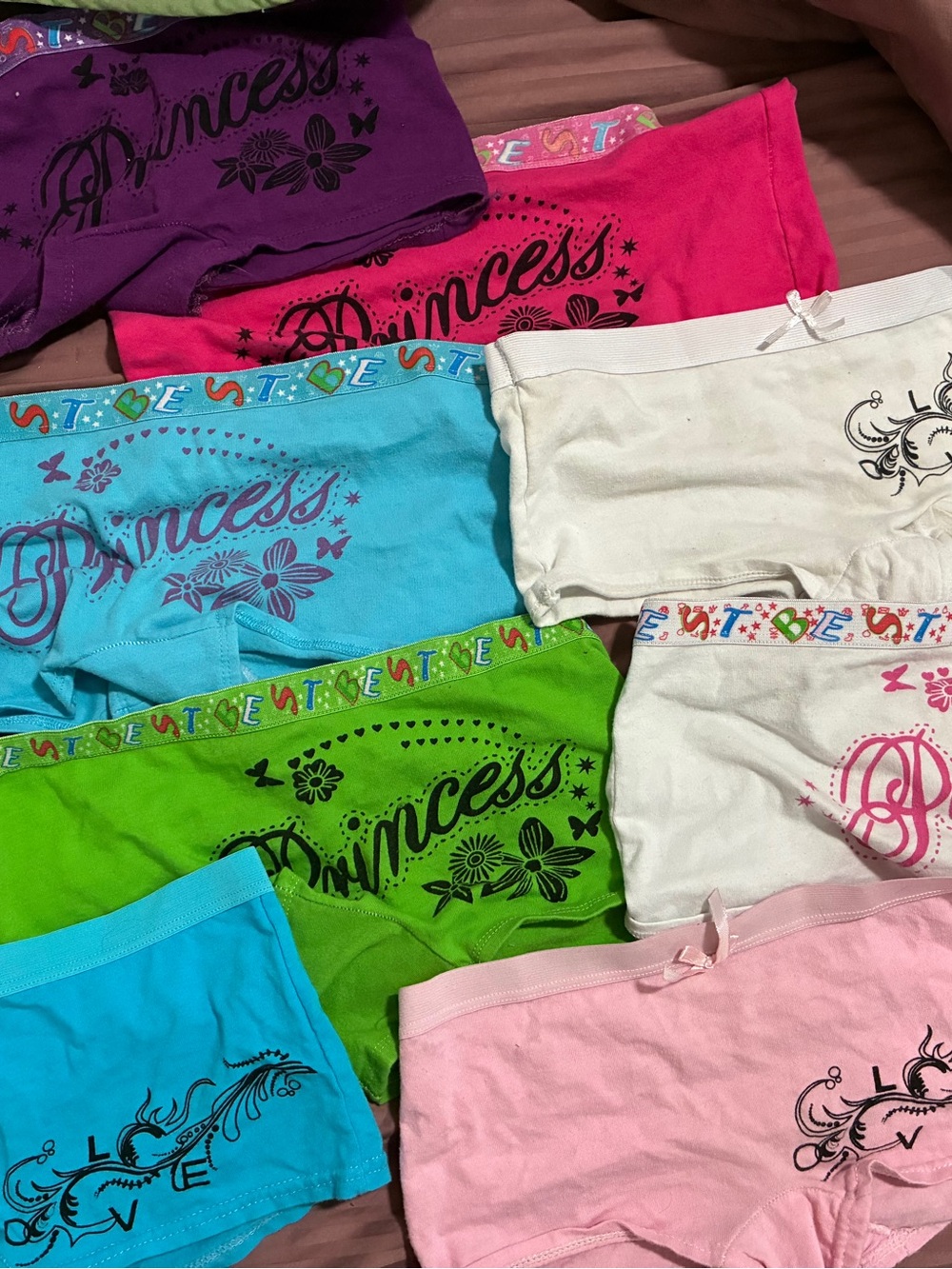 Women’s ' Princess Cotton Hipster Underwear - Assorted Colors